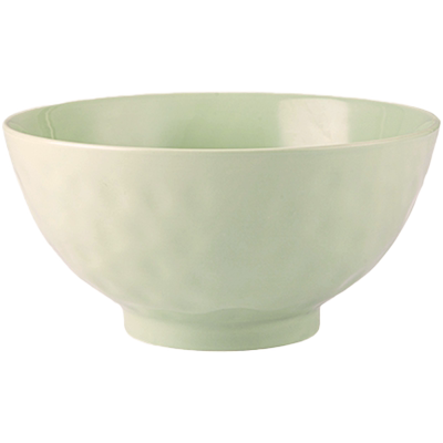 奶油风釉下彩陶瓷面碗大容量