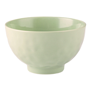 奶油风碗釉下彩陶瓷5英寸米饭碗餐具家用2025新款日式吃饭碗盘子