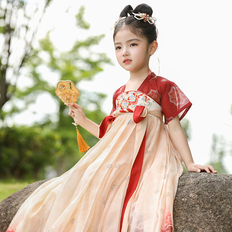 汉服女童2023秋款儿童古装