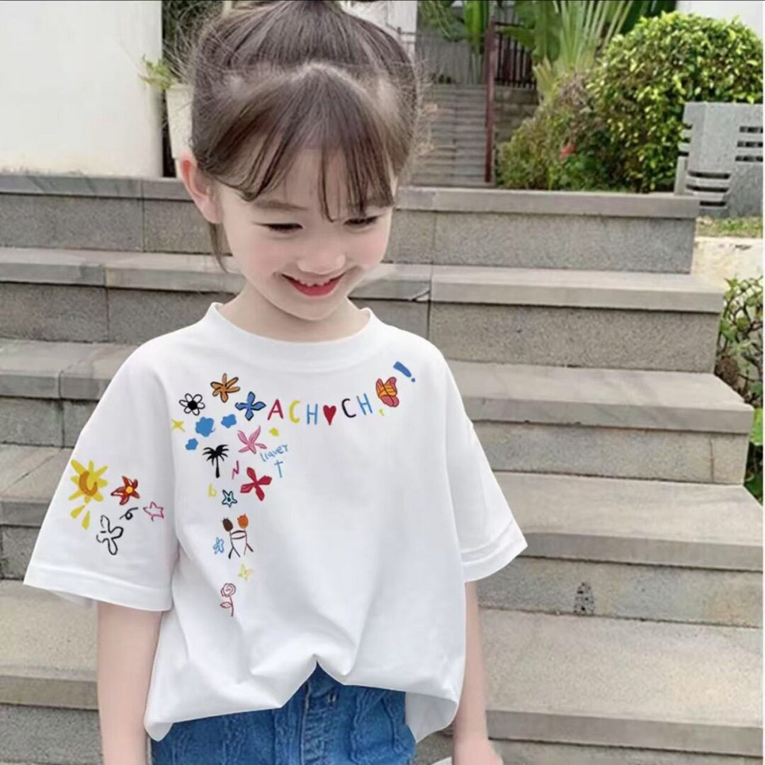 夏季新款儿童纯棉短袖短袖T