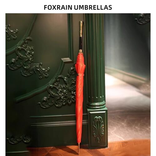 FOXRAIN婚庆红色长柄结婚伞