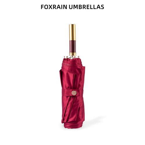 foxrain折叠复古雨伞轻奢高级伞
