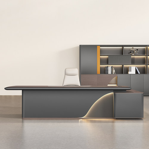 捷奥办公E0级简约现代老板桌