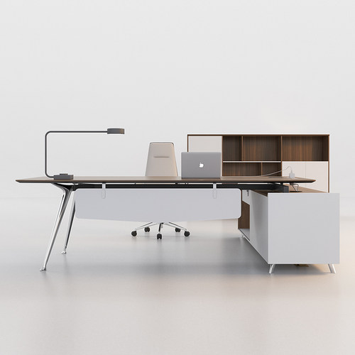 捷奥老板桌办公桌简约现代办公家具大班台经理主管桌单人桌设计师