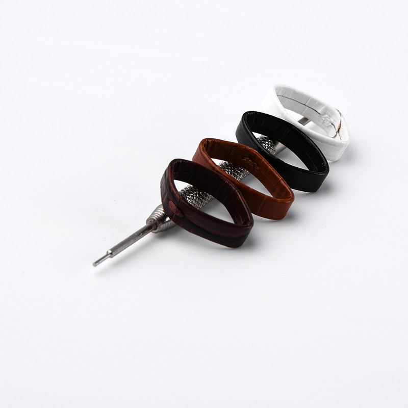 真皮表带活动环表圈16|18|20|22|24mm手表带配件1个包邮针扣