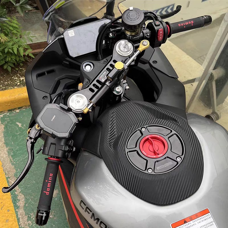 优选于春风250SR/450SR改装多米诺手把胶25H0NK/450NK/800NK车把.