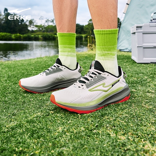 徒步登山鞋 鸿星尔克肆野2.0男户外跑步鞋 减震运动鞋 新款 2025夏季