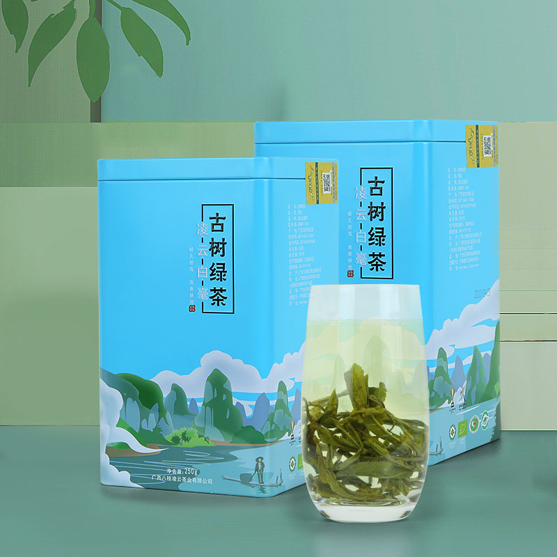 广西白毫茶八桂凌云古树绿茶图片