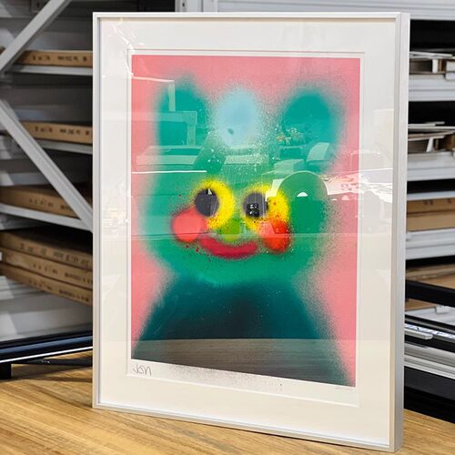 Jon Burgerman艺术喷绘版画涂鸦客厅装饰画可爱卡通创意个性挂画