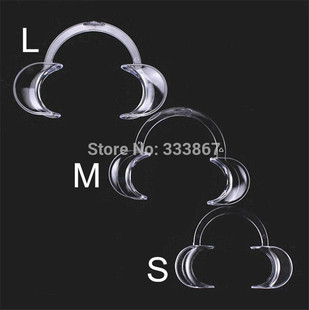 c型透明开口器牙结石磨牙齿工具看牙扩口撑开神器补牙器口腔家用