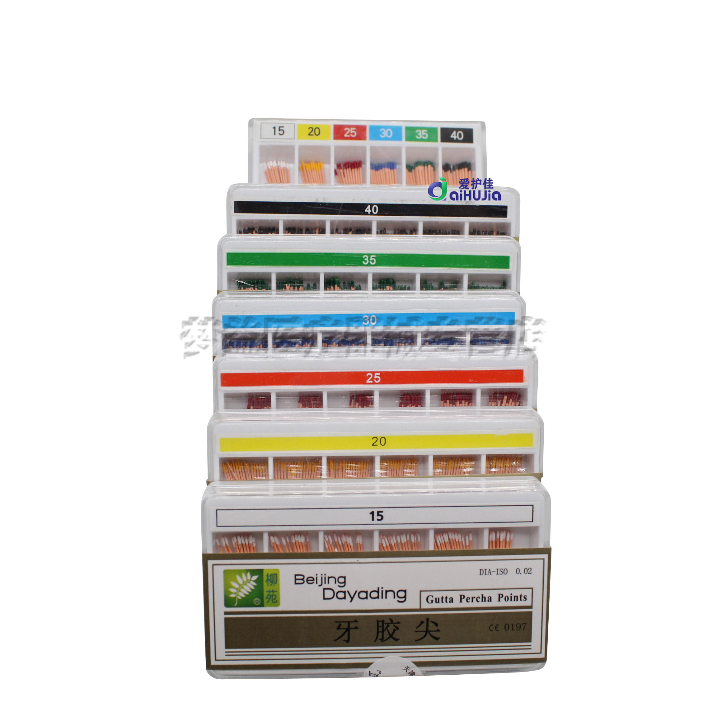 牙科材料 北京达雅鼎牙胶尖柳苑牙胶尖02 04 06锥度大锥度