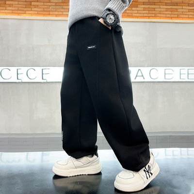 长裤棉男童裤子休闲卫裤