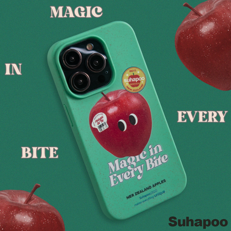 suhapoo壳内策展 复古苹果可降解 新款手机壳iphone17plus苹果15原创16max小众14pro保护套ins风美式小众壳