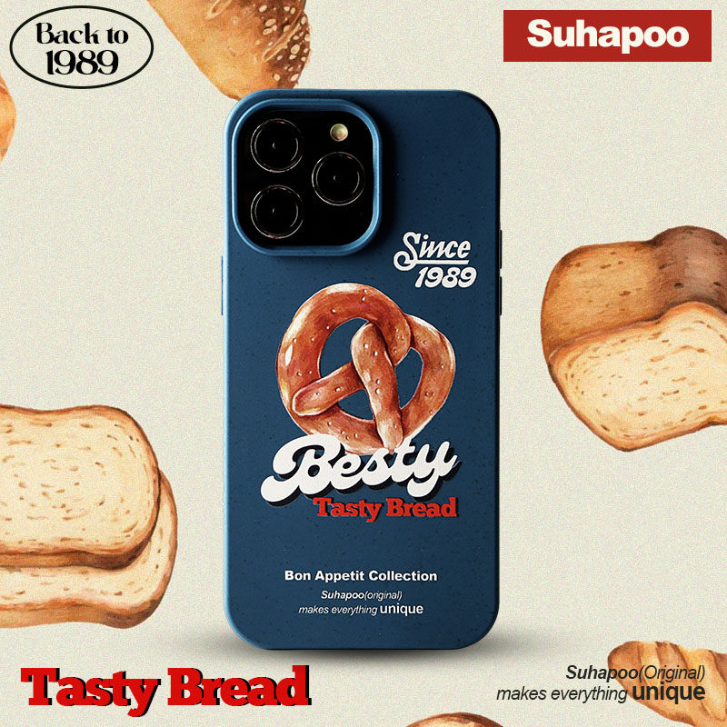 suhapoo壳内策展 可降解-碱水结 手机壳iphone17plus苹果16原创14max小众15pro保护套ins风美式复古保护套