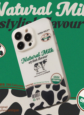 suhapoo壳内策展 磨砂半透明牛奶手机壳 iPhone17promax手机壳16苹果原创ins风xr15pro 14plus美式复古保护套