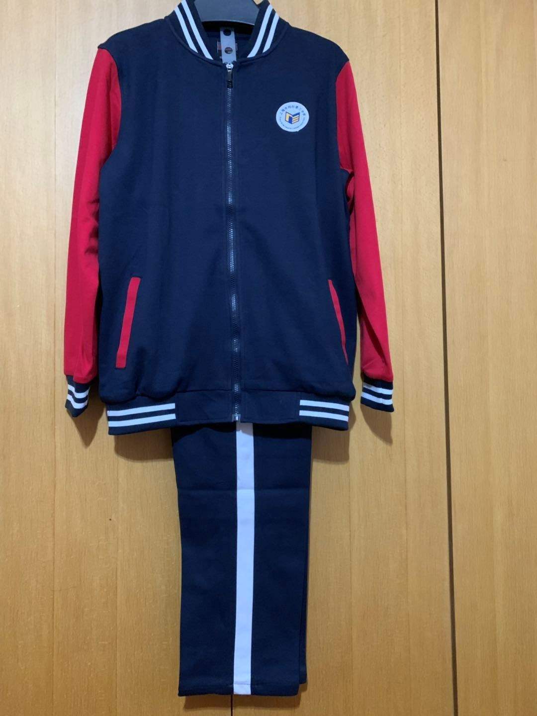 校服上海市闵行三中(运动装)初中(分男女)新品