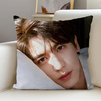 Zhang Linghe's pillow for the living room and bedroom, with a light luxury and high-end feel. Customized pillowcases and cushions based on the same style photos thumbnail 2