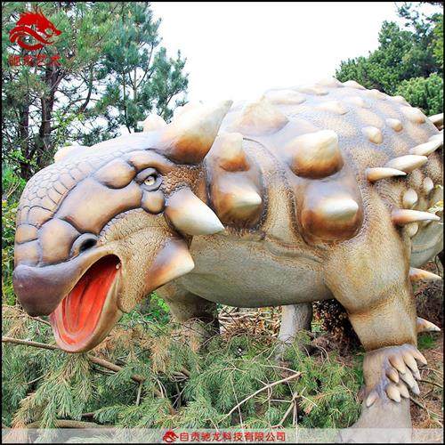 电动仿真恐龙模型制作不夜城动态雕塑机模装置定制厂家动雕定做