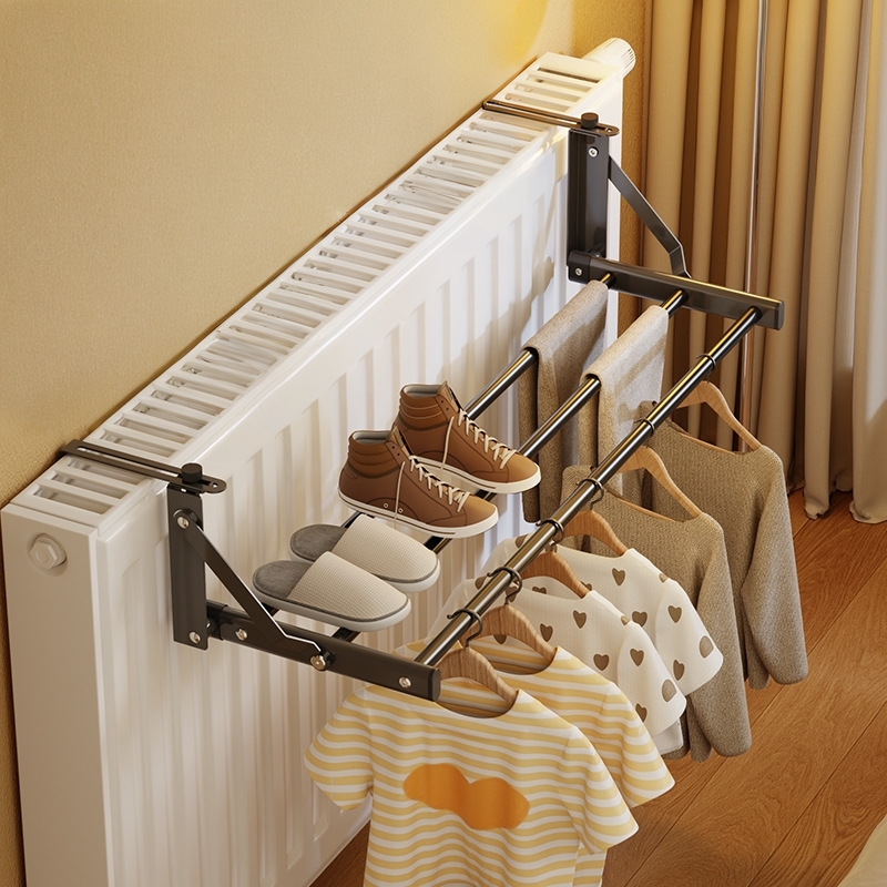 星优暖气片上烘干晾晒架
