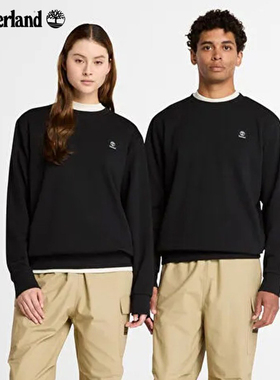 秋冬新款TIMBERLAND添柏岚卫衣男士长袖圆领运动休闲套头衫