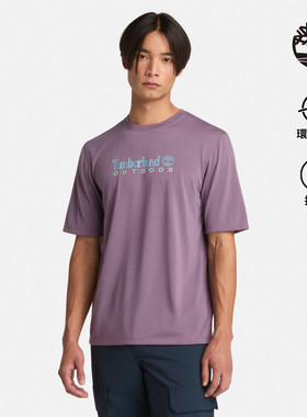 2025新款Timberland添柏岚男装快干短袖T恤夏户外防晒透气休闲