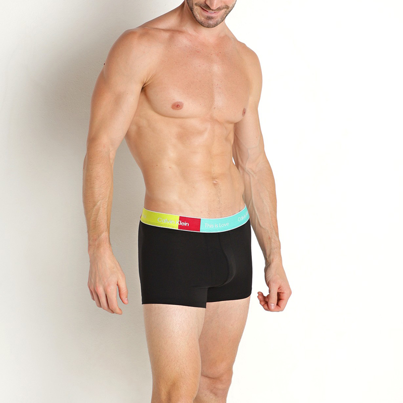 凯文克莱男士低腰弹力四角裤