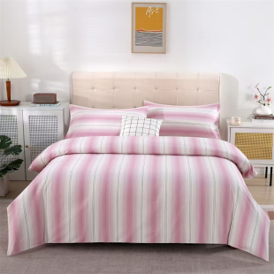 加厚纯棉老粗布被套单件全棉被罩200x230单个老式 土布防滑四件套