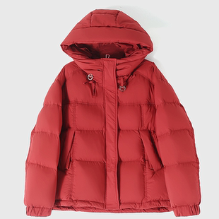 白鴨絨羽絨服S103gM108g 高奢H型短款 AMI