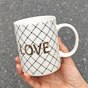 食魔师印花陶瓷马克杯尾货清仓处理家用早餐杯办公室咖啡杯 350ML