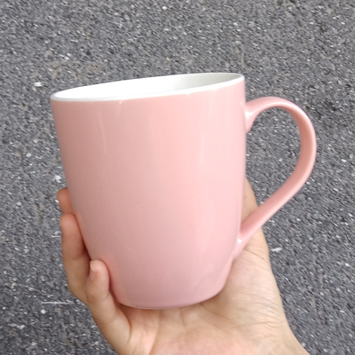 食魔师简约陶瓷马克杯尾货清仓处理家用早餐杯办公室咖啡杯 550ML