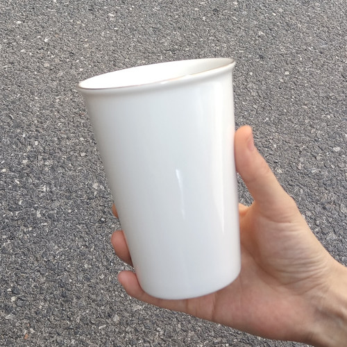 食魔师简约陶瓷马克杯尾货清仓处理家用早餐牛奶杯咖啡水杯 400ML