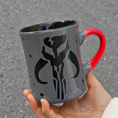 食魔师创意陶瓷马克杯尾货清仓处理家用水杯咖啡杯个性酷帅 400ML