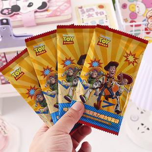 正品迪士尼玩具总动员亚克力组合惊喜袋小挂件儿童咕卡贴纸盲袋
