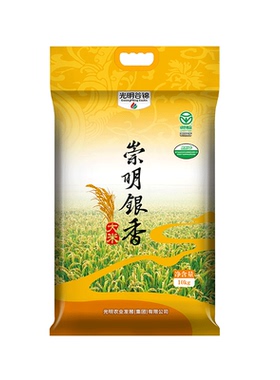 【2025年新米】光明谷锦崇明银香大米10kg上海崇明大米香米20斤