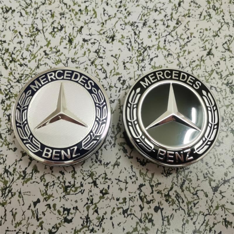 适用于2012-15款奔驰GLK200GLK260 GLK300车胎钢圈轮毂中心盖车标