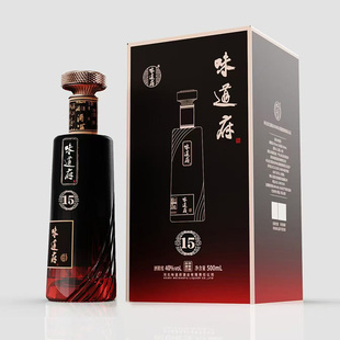 味道府 40味道府15浓香型白酒 河北石家庄特产500ml