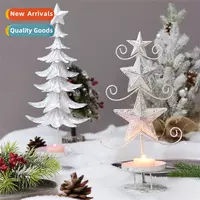 Christmas Samlined Nordic Candle Holder Christmas Decorati e