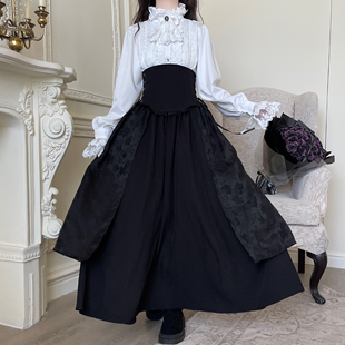 Lolita哥特风洛丽塔半身裙长裙日系软妹可爱衬衫sk华丽优雅斗篷