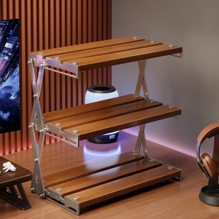 桌面置物架可折叠多层咖啡杯架办公桌上收纳摆件整理架吧台水杯架