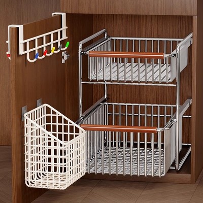 办公桌主机柜收纳柜抽屉式工位架