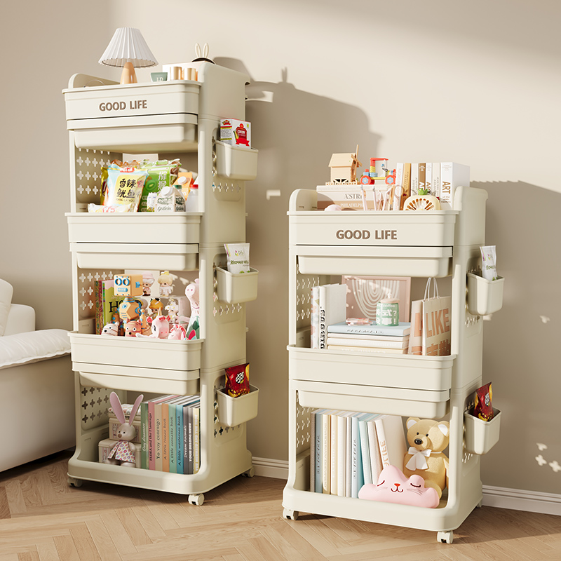 书架置物小推车落地儿童包