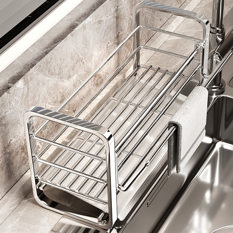 真304不锈钢厨房沥水置物