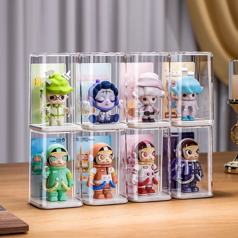 盲盒收纳亚克力展示架手办展示盒