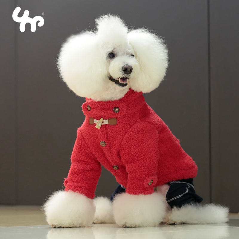 unpet宝眷外套衣帽博美冬季比熊