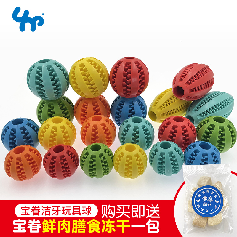 狗玩具金毛弹力球球训练大型犬