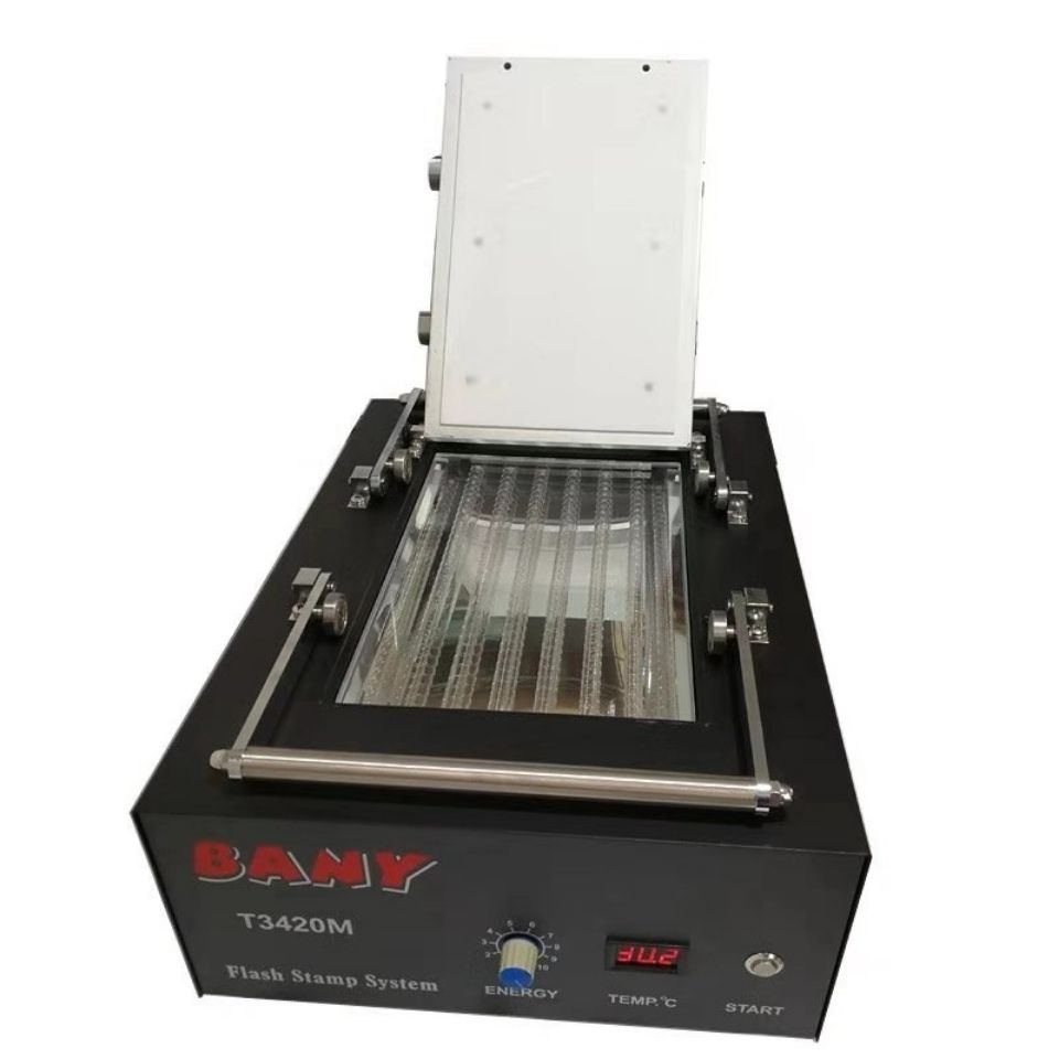 BANY 工厂用光敏印章机T3420卡通人像自动曝光机刻字机大曝光面