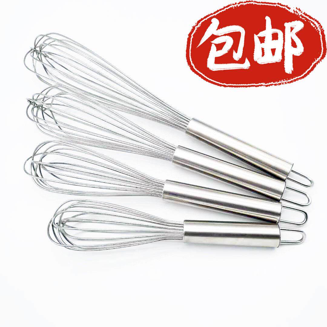 阳江工厂手动大号不锈钢打蛋器粗线大手柄厨房工具搅拌器厨房用品