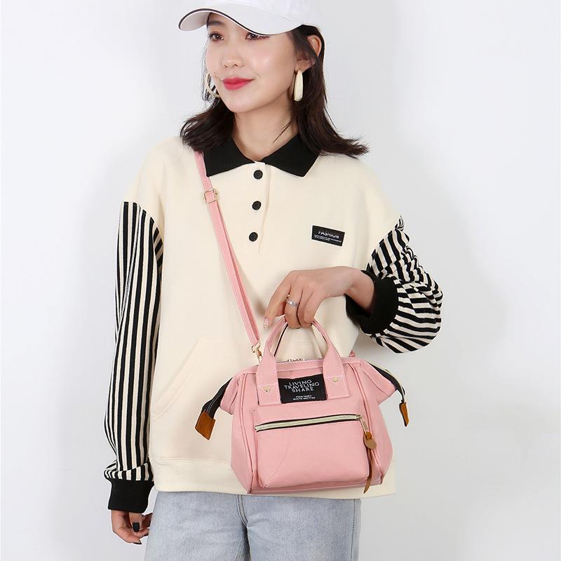 妈咪包轻便小号外出小包手提单肩斜挎双肩妈妈包母婴包可印logo