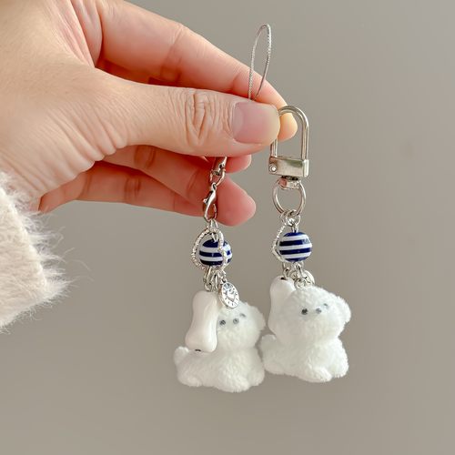 可爱卡通植绒手机挂件包包挂饰书包装饰挂坠钥匙扣百搭饰品定制