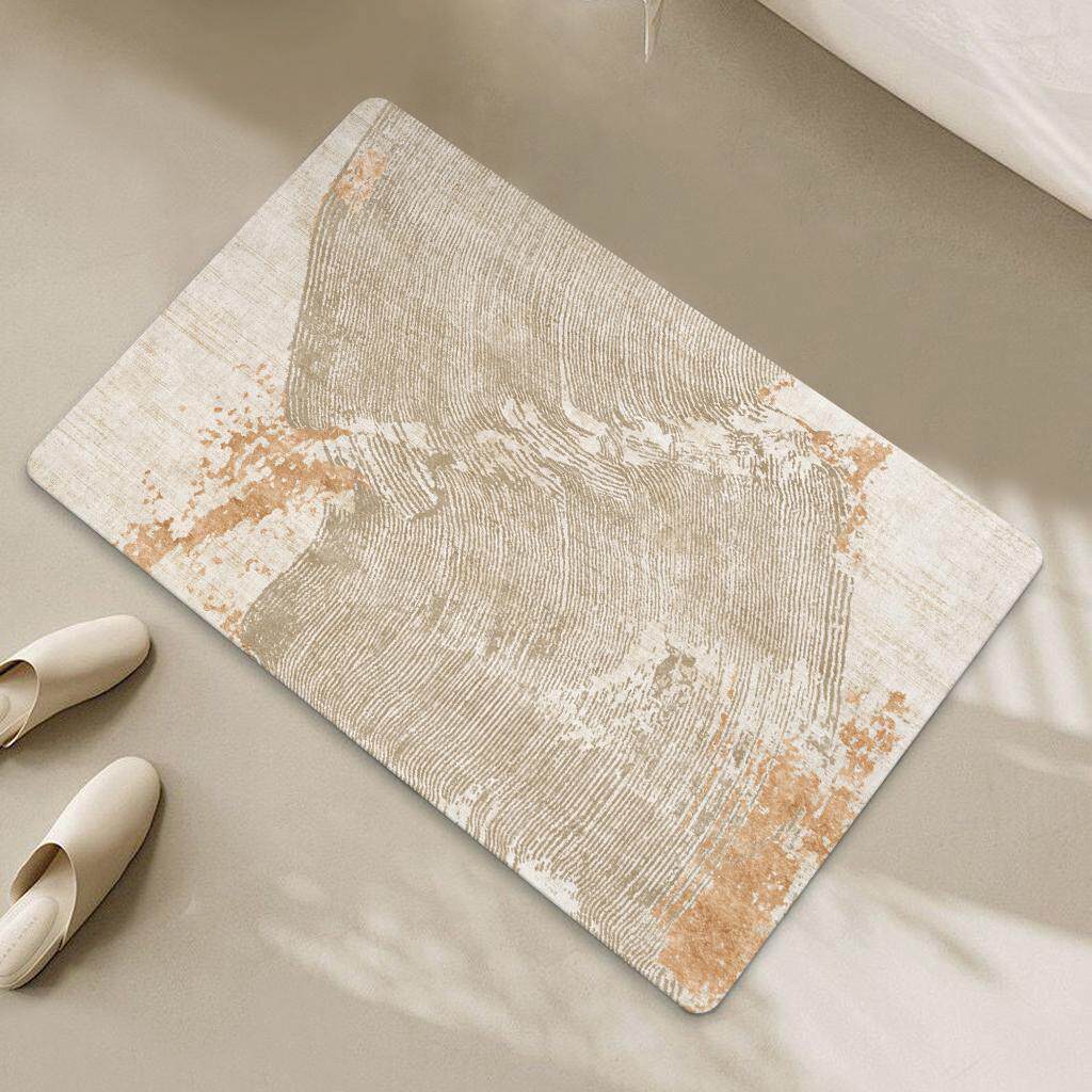 浴室地垫卫生间厕所门口硅藻泥超强吸水速干脚垫防滑防摔家用地毯